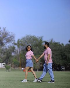 Denim Mini Skirt and top💖
