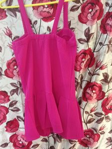 Hot Pink Mini Dress