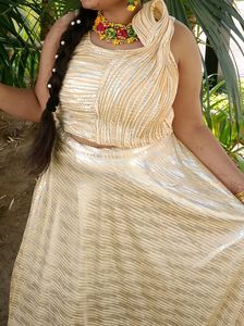 Designer Haldi Dress For Bride 👰 |   Ghaghra With