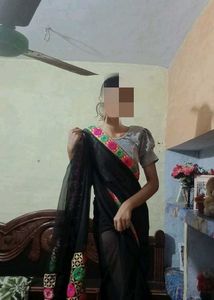 Beautiful Black Sare With Blouse