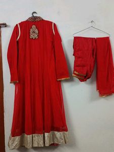 Red Salwar Kameez Suit