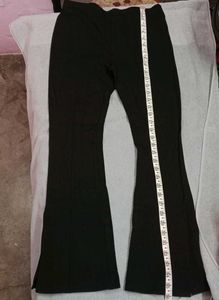 H&amp;M Black Flared Bootcut Pants