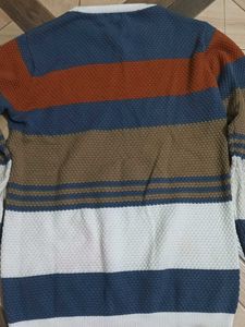 Striped Knit Sweater