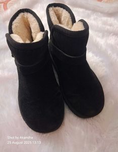Black Buckle Boots From Hopscotch