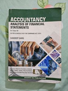 ANALYSIS OF FINANCIAL STATEMENTS CLASS 12