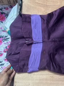 Purple Linen Dress