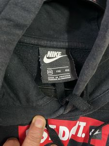 Nike 'Just Do It' Black Hoodie