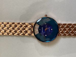 Golden Blue Watch