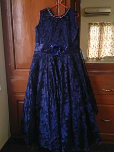 Elegant Navy Blue Dress