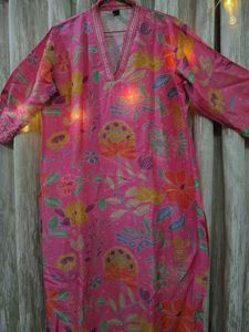 Floral Print Kurta