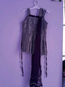 Baby Girl Nayra Cut Kurti Suite