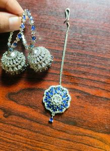 American Diamond AD Jewellery Set