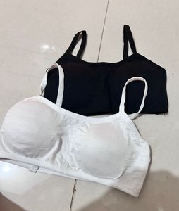 Summer Cotton Paded Bra