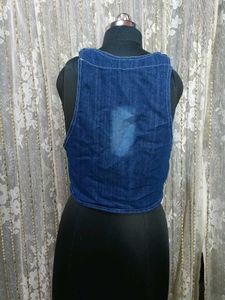 Crop Denim Jacket