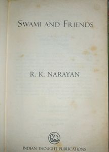 Swami And Friends (English,  Paperback,  Narayan R.K)