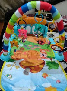 MGKENTERPRISE Baby Piano Play Gym Kick &amp; Pla