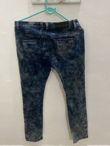 Distressed Denim Jeans Unused