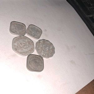 OLd Indian paise coins