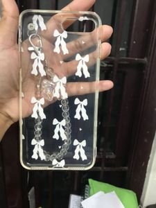 Pinteresty iPhone 7plus Bow With Chain Case