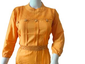 One Piece Pure Cotten With Belt