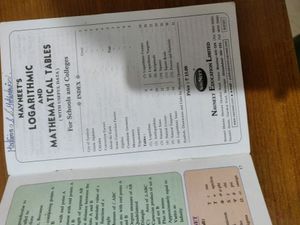Navneet Logarithm And Mathematical Tables