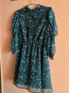 Floral Print Mini Dress