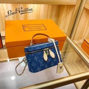 LOUIS VUITTON VANITY PM DENIM SLING BAG*Wd Box