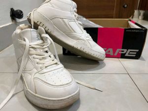 Red Tape White High Top Sneakers
