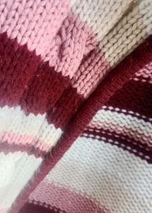 Striped Knit Cardigan