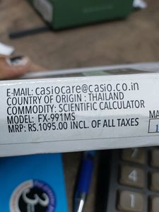 Casio fx-9091ms 2 Line Display Calculator
