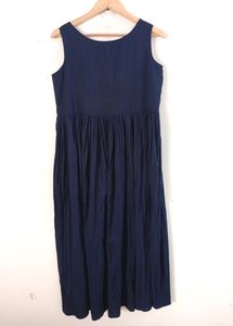 Navy Blue Anarkali Kurtas (Women's)