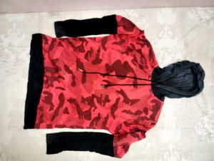 Red Camo Hoodie