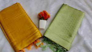 Silver Zari Banarasi  Silk Sarees - Set of 2