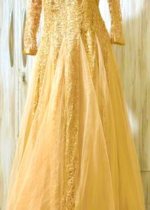 Gold Embellished Dress