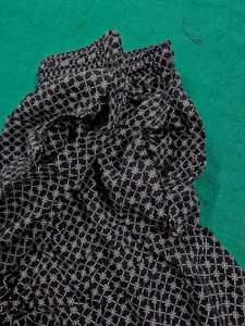 Patterned Casual Pants