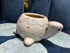 Ceramic Pot (tortoise Shaped)