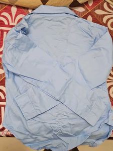 Blue Wrap Around Shirt