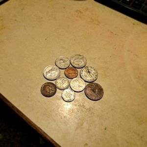10 Foreign Coins
