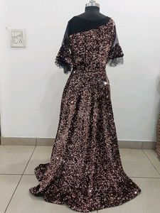 Sequin Lehenga Choli Set
