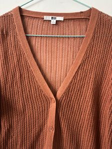 Full Sleeve Cardigan Style Crochet Top