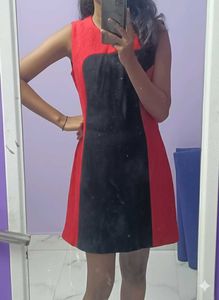 Color Block Mini Dress