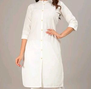 White Button-Down Dress