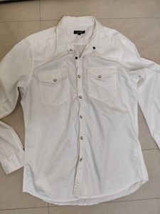 White Casual Shirt
