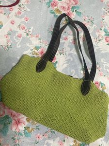 Hand Woven Crochet Bag