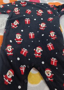 6-9 Months Woolen Baby Romper