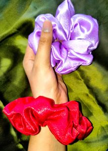 Satin Scrunchie Set
