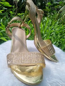 Elegant Gold Heels (Offer For 2days)