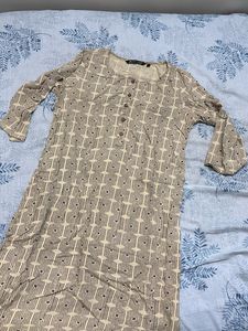 Melange Straight Kurti
