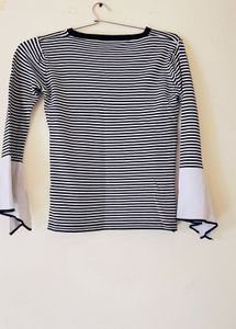 Striped Long Sleeve Top