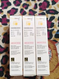 Sunbless Silicon spf50 Sunscreen